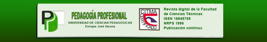 Revista Pedagogía Profesional